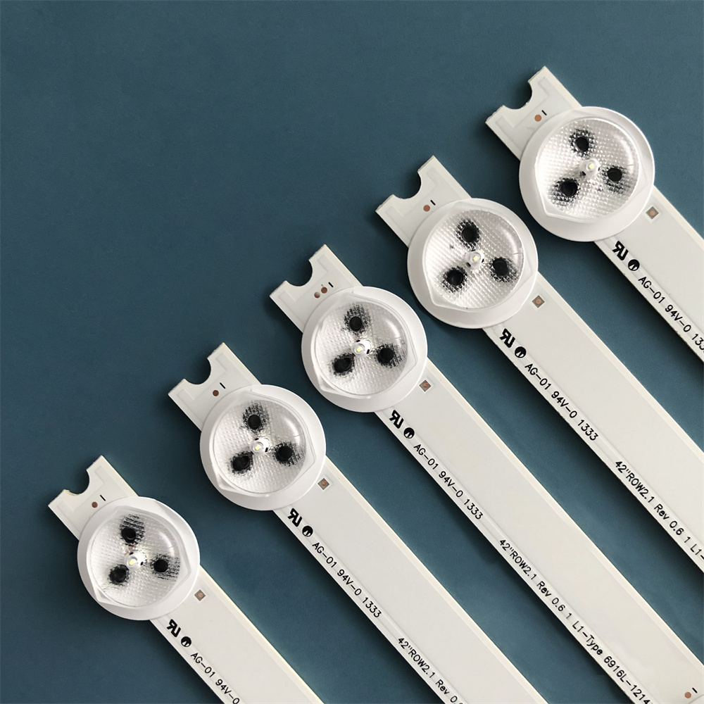 Tira Retroiluminação LED Para LG 42 polegadas ROW2.1 TV 42LN5400 42LN542V 42LN575S 42LA615 6916L-1412A 6916L-1413A 6916L-1414A 6916L-1415A