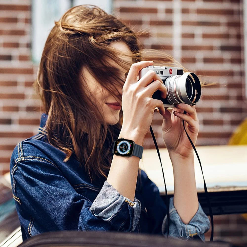 Apple Watch用シリコンストラップ,ブレスレットアクセサリー,iwatchウルトラ2,7,6,8,9,44mm, 49mm, 40mm, 45mm, 41mm,シリコン38mm