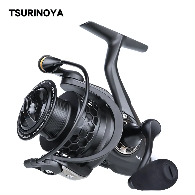 TSURINOYA NA 2000 3000 4000 5000 Câu Cá Máy Bán 12KG Max Kéo Công Suất Máy Câu Cá Bass Pike dây Câu Cá Cuộn Dây
