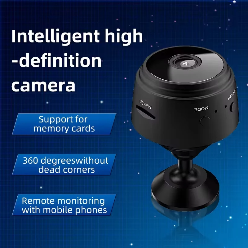 A9 Mini telecamera WiFi Monitoraggio wireless Protezione di sicurezza Monitor remoto Videocamere Videosorveglianza Smart Home