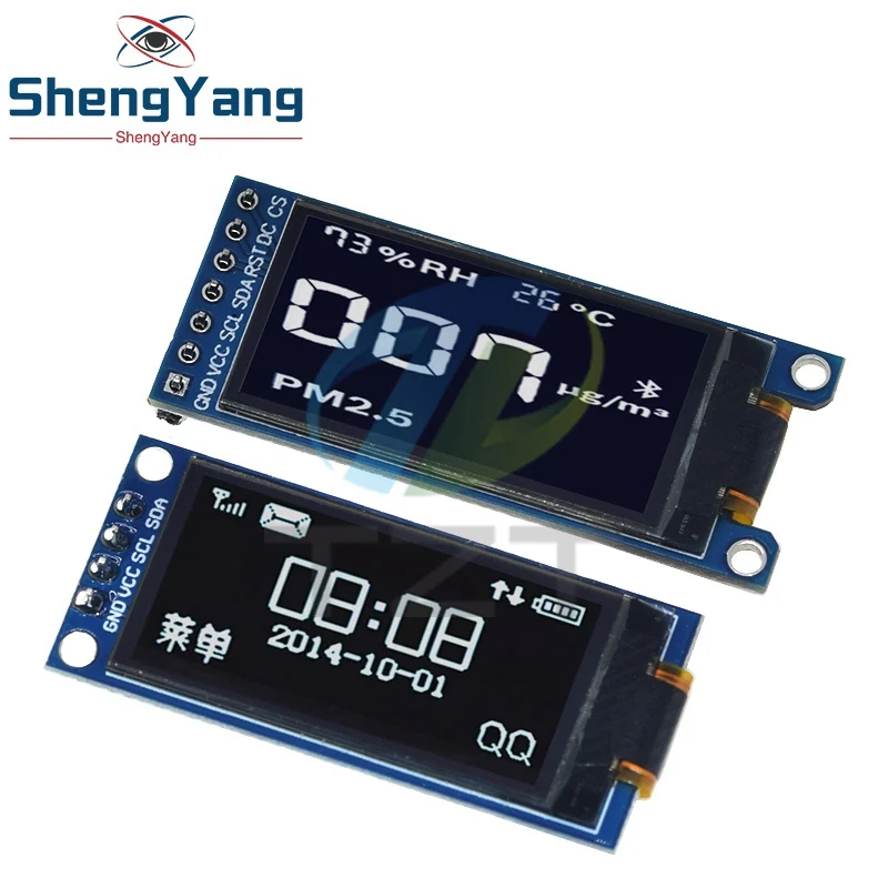 TZT 1,3 Zoll OLED Display 4PIN 7PIN64×128 LCD Modul SH1107 LCD 1,3 "OLED Vertikale Bildschirm Modul für Arduino