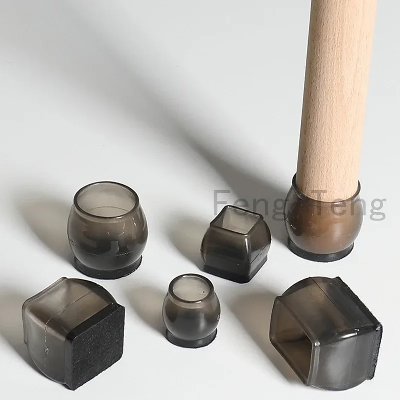 16 Chiếc Chân Cho Đồ Nội Thất Bằng Cao Su Miếng Lót Ghế Chống Trơn Trượt Chân Mũ Bảo Vệ Tất Tầng Nắp Bảo Vệ Keo cảm Thấy Trang Trí Nhà
