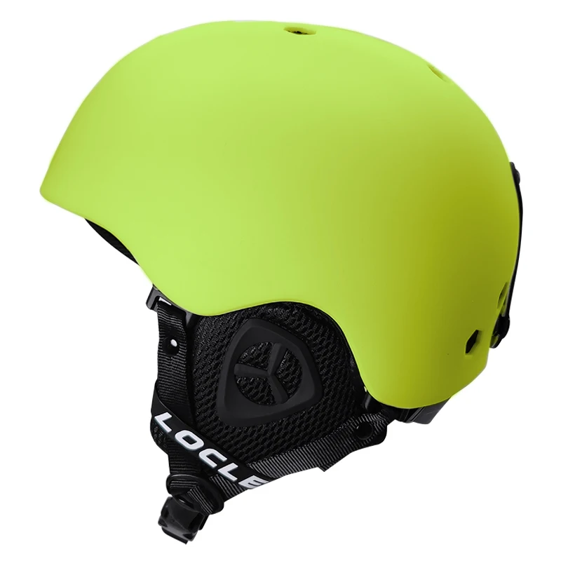 LOCLE スキーヘルメット男性女性一体成型子供キッズスキーヘルメットスケートボードスキースノーボードオートバイスノーモービルヘルメット