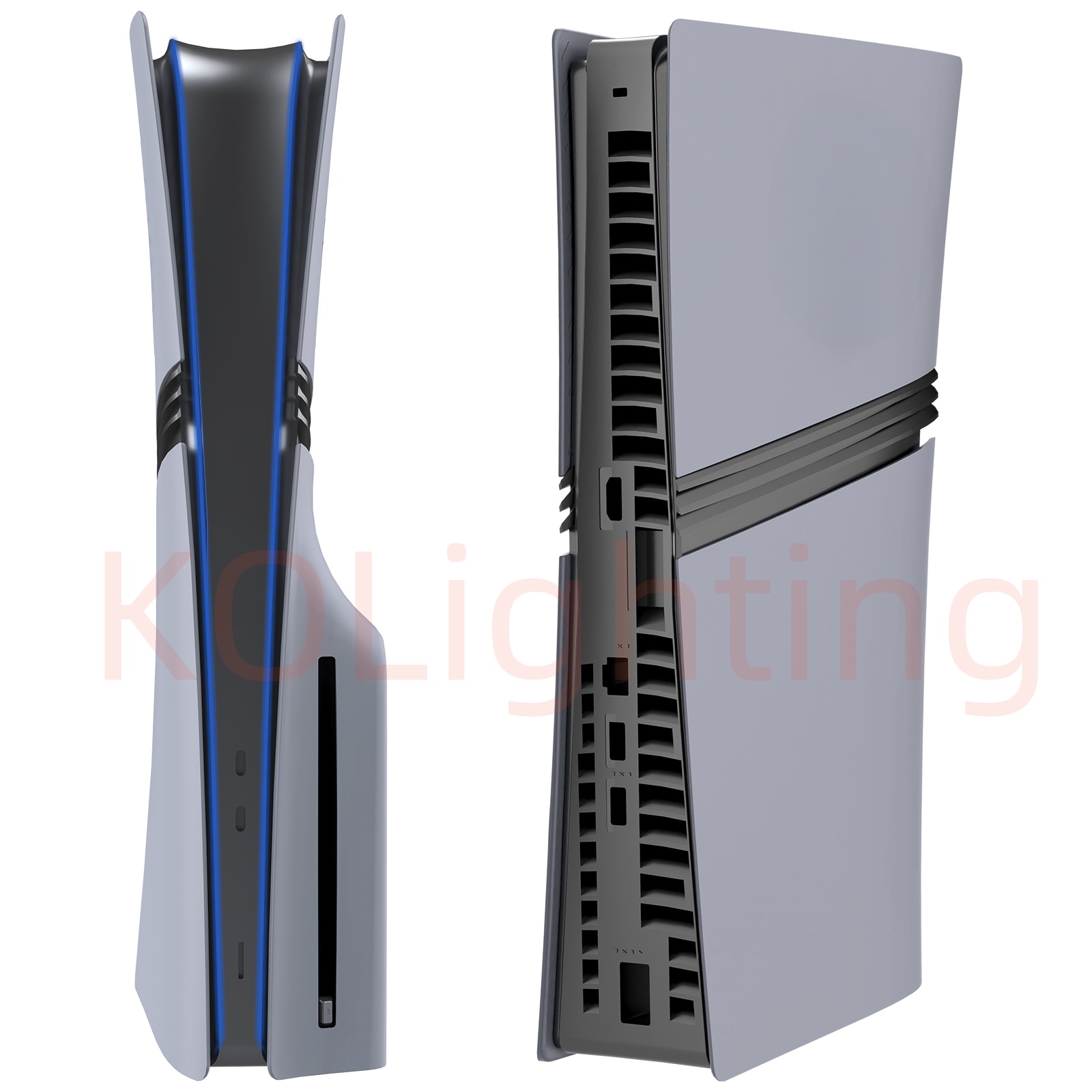 30th Anniversary Limited Disc Edition Pro Case PS5 Pro Grey  Replacement Faceplate Shell With Logo Skin 30th Sticker For PS5 Pro