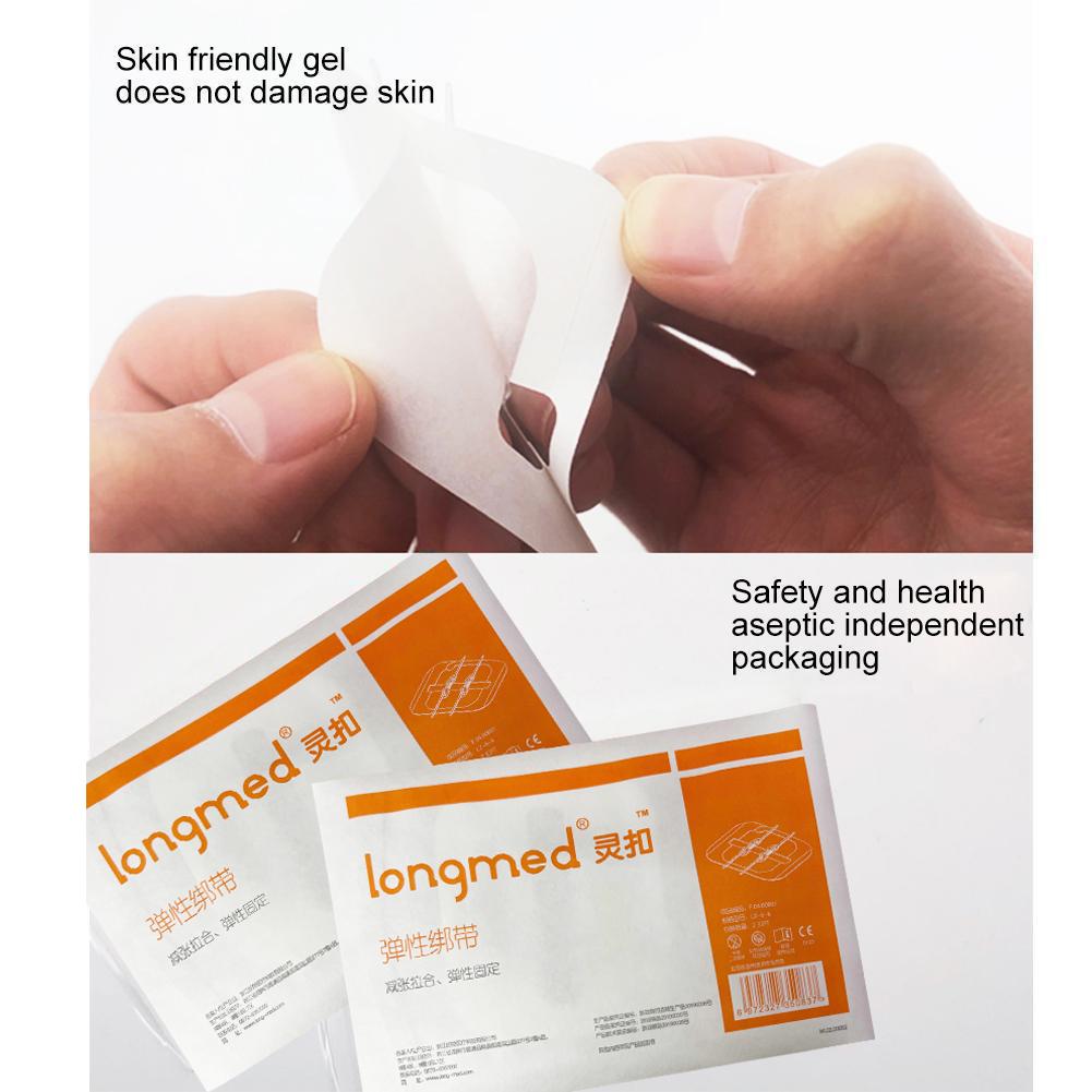 Zipper Tie Wound Encerramento Hemostatic Patch, Sutura Rápida, Band-Aid, Portátil, Ao Ar Livre, 1 Pc, 3 Pcs, 5Pcs