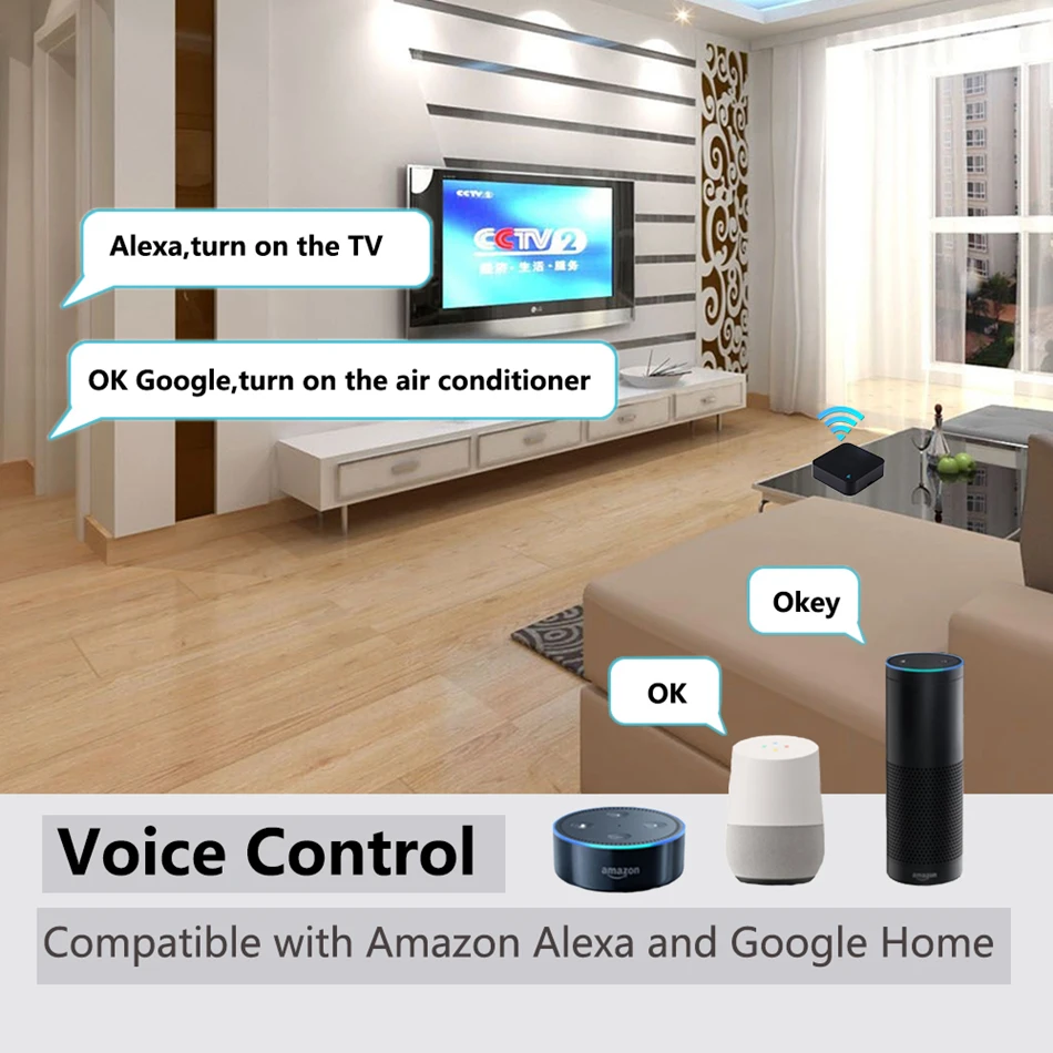 Tuya wifi ir controle remoto para ar condicionado tv casa inteligente blaster infravermelho controle remoto universal para alexa google casa