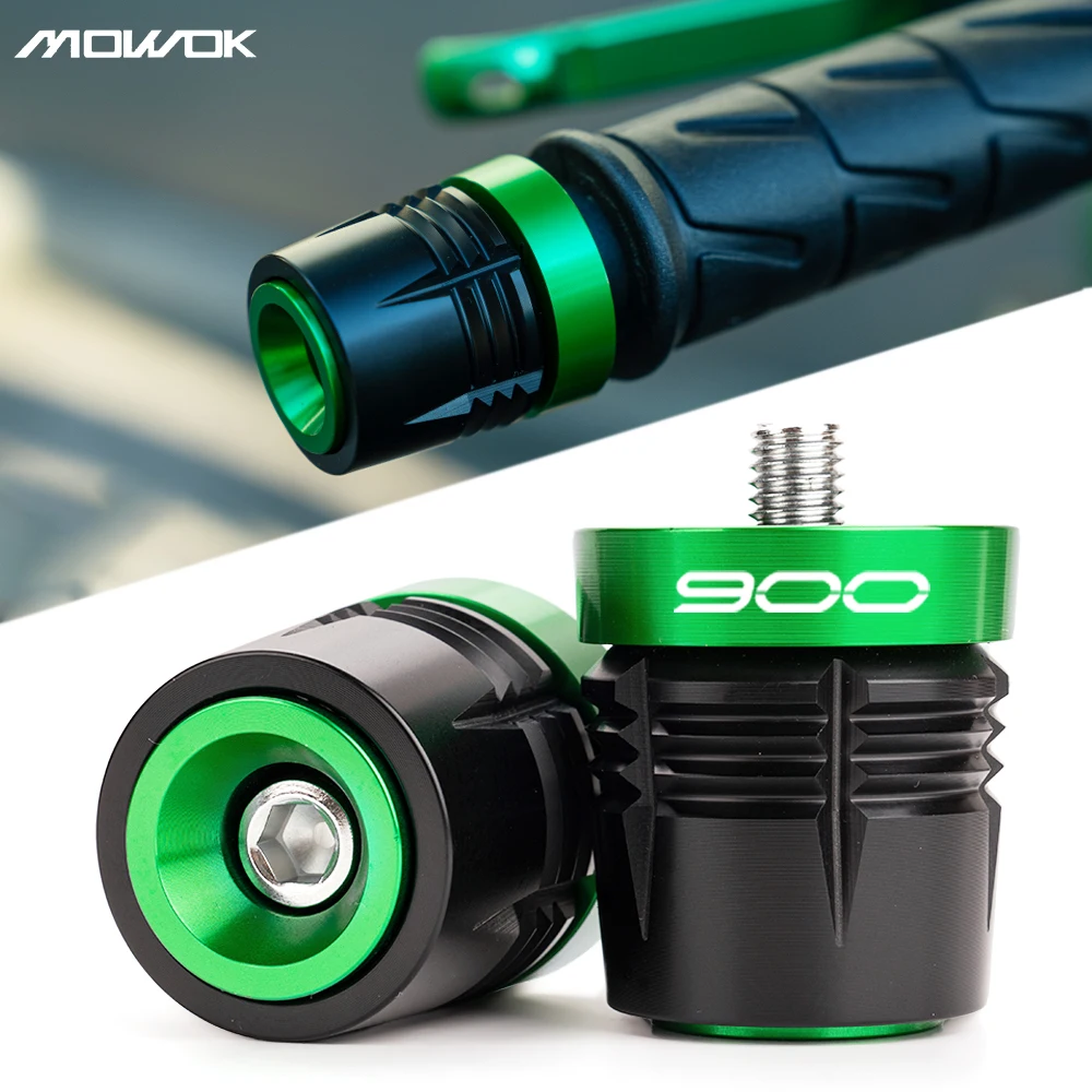 For Kawasaki Z900 Z650 Z750 Z400 Z800 Ninja 400 650 Z 900 RS SE Motorcycle Handlebar Grips Ends Plugs Caps Sliders