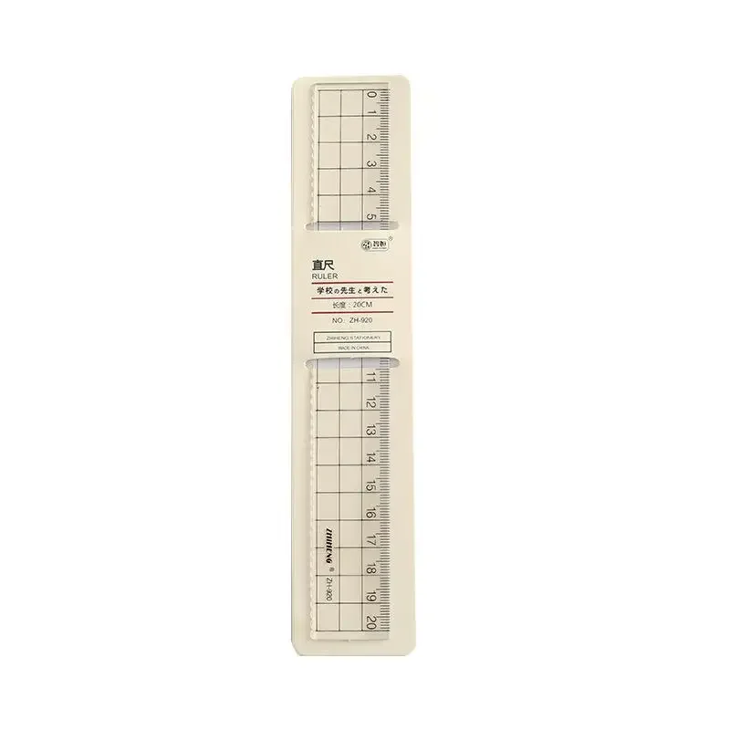1Pcs Simple15cm 18cm 20cm Transparent Einfache Lineal Platz Lineal Nette Schreibwaren Zeichnung Liefert