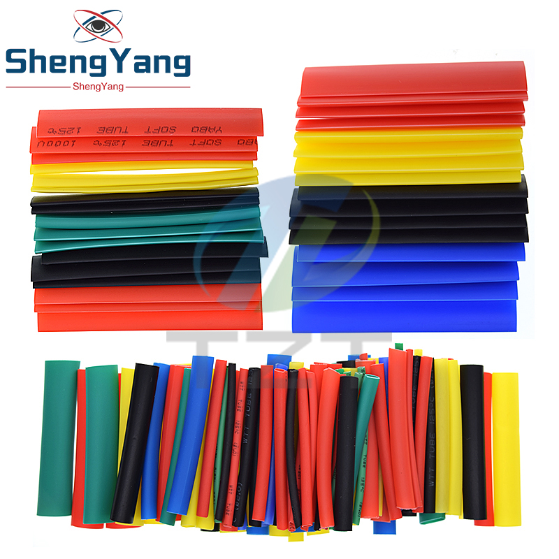 164/328 stücke Schrumpf schlauch isolierung Schrumpf schlauchs ortiment antike Schrumpf schlauch bunte Wickel draht kabel hülse