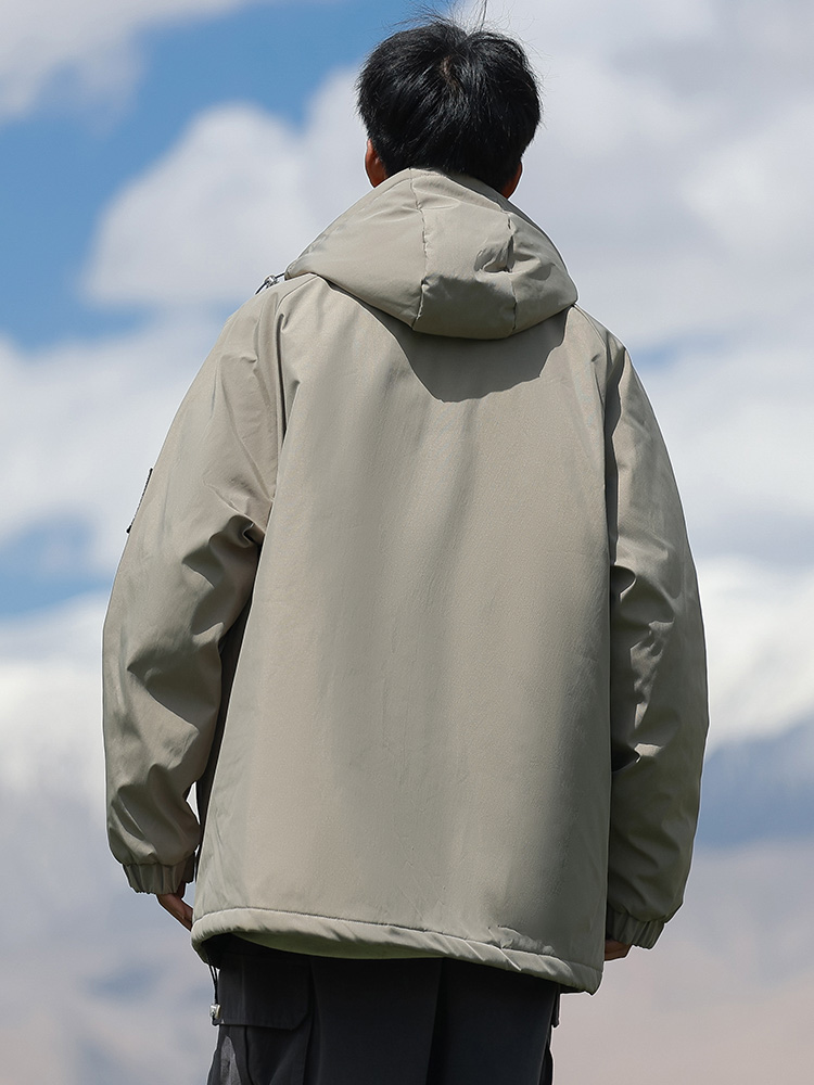 Chaqueta de invierno para hombre, Parka gruesa y cálida, abrigo, moda coreana, cortavientos con capucha, chaquetas térmicas acolchadas de algodón de talla grande 8XL, novedad de 2024