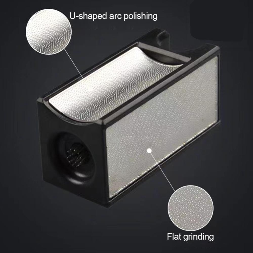 Billiard Cue Multi-Functional Leather Head Repair Tool Head Cleaning Polishing Needling Tool Sharpener Shape 8-In-1 Equipment