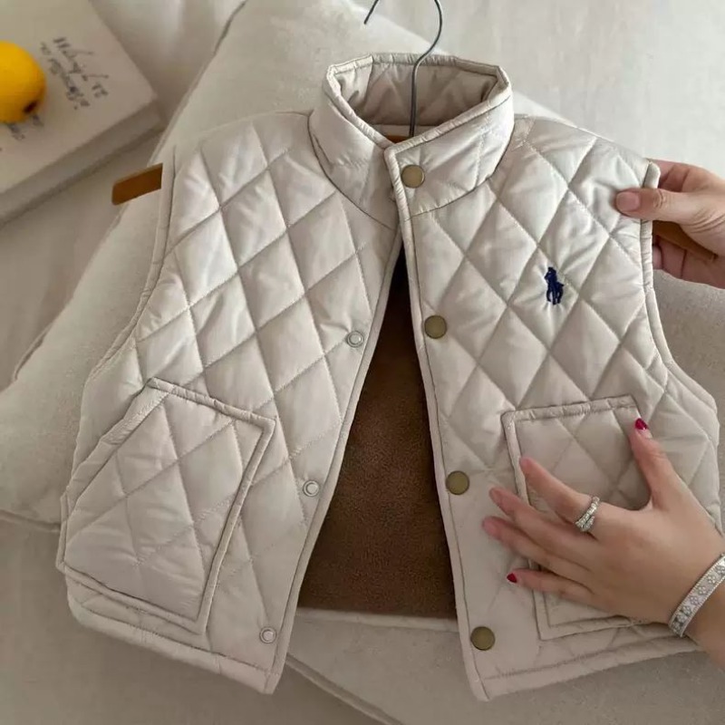 Otoño Invierno niños niñas chaleco polar sólido algodón acolchado chalecos bebé 2-10Y Color sólido espesar ropa de abrigo cálida niños