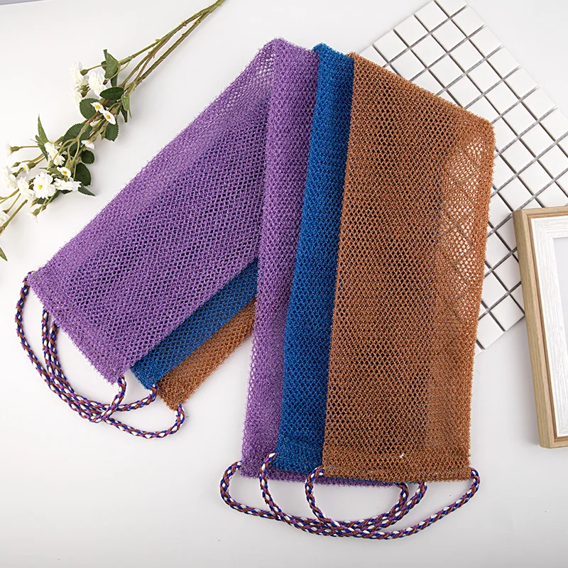 1 шт., африканская сетка, губка, отшелушивающая сетка для тела, чистящая мочалка, губка для купания, инструменты для чистки душа