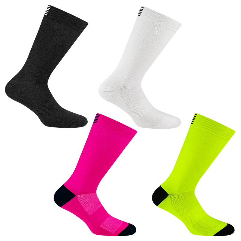 Nuevo estilo calcetines de ciclismo transpirables deportes al aire libre calcetines de bicicleta calcetines de Baketball hombres mujeres calzado para correr