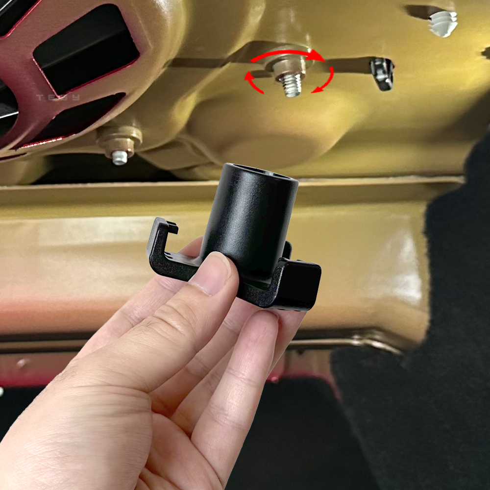 Para tesla modelo 3/novo modelo 3 highland 2024 tronco gancho saco de mercearia gancho pingente do carro acessórios compartimento bagagem luva