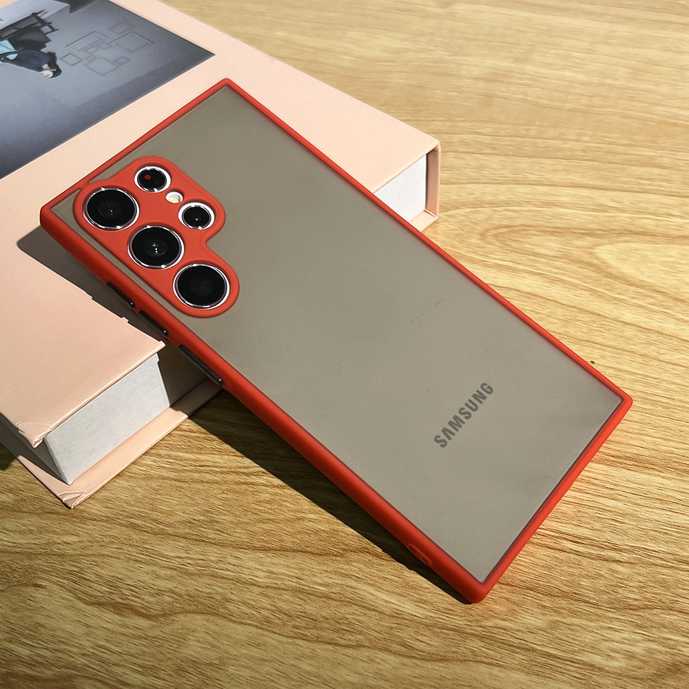 Neue Rüstung Stoßfest Fall Für Samsung Galaxy S24 S25 S21 S22 S23 Plus S20 S21 FE S24 Ultra 5G Haut Gefühl Schutzhülle Fall