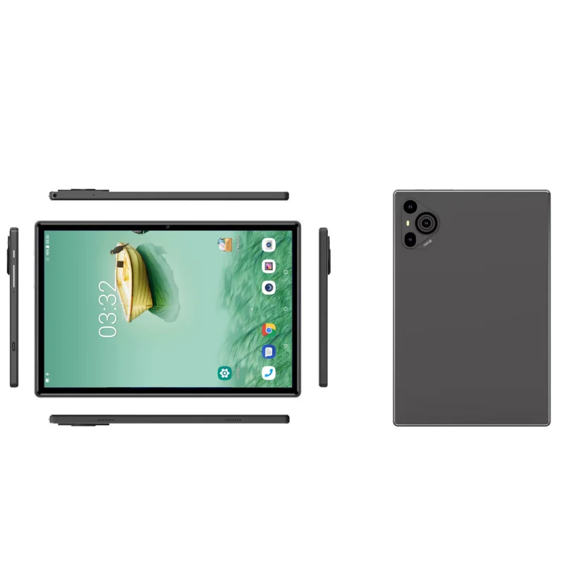 10.1 POLEGADAS Android 13 Tablet PC P70 MT6757 Tablet PC suporta chamadas 2G\3G\4G Type-C Placas Sim WIFI de 8 núcleos