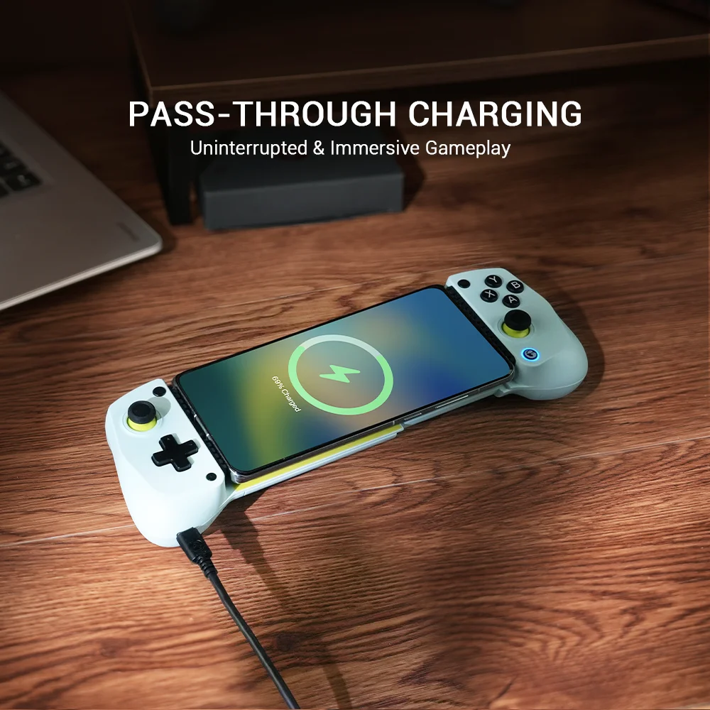GameSir X5 Lite Type-C Android Ios Мобильный игровой контроллер Mando para Móvil Геймпад Подвижный порт Type-C Сменный силиконовый коврик