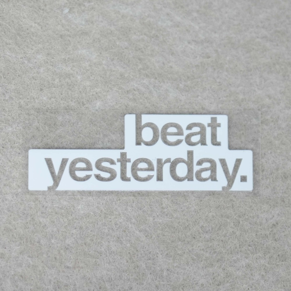 Beat ayer-pegatinas para cuadro de bicicleta de montaña, tubo superior, accesorios de decoración de moda impermeables, calcomanías de vinilo duraderas para bicicleta