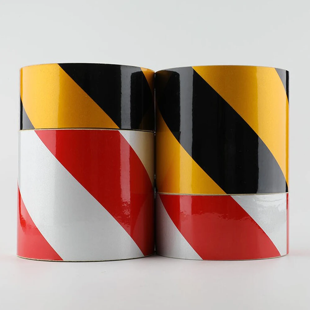 Self-Adhesive Floor Tape Reflective Warning Tape Wear-Resistant Identification Tape