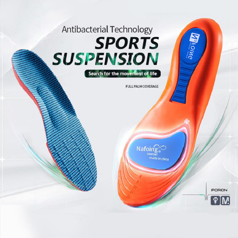 Plantillas ortopédicas deportivas para pies, hombres y mujeres, zapatos transpirables de EVA con absorción de impacto, plantilla para correr, baloncesto, almohadillas de cuidado deportivo