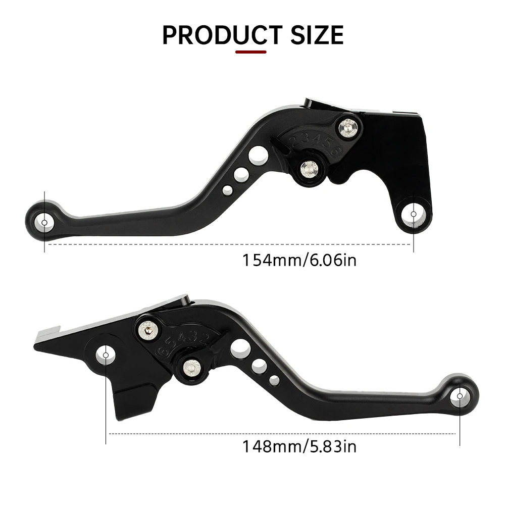 2022 palanca de embrague de freno corto para YAMAHA MT07 MT09 2013-2023 MT-07/Tracer MT-09 SP accesorios de motocicleta manijas palanca MT 07 09