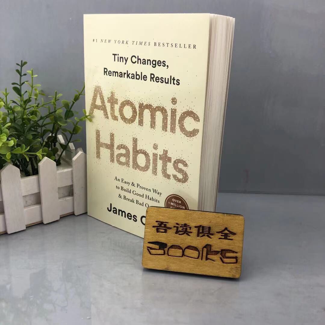 Atomic Habits Building Good Habits หนังสือ Atomic Habits ดั้งเดิมภาษาอังกฤษ หนังสือเรียนภาษาอังกฤษ