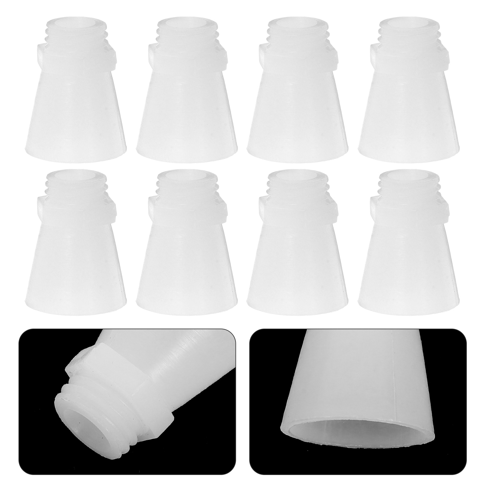 50-teiliges Schild, Feuerlöscher-Zubehör, Düsenspender, transparent, breite Öffnung