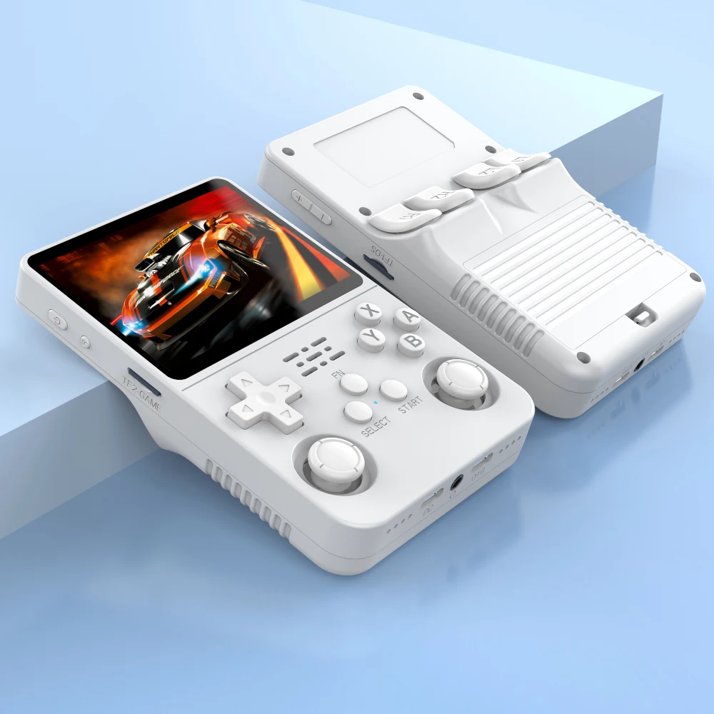 Original R36S tragbarer Handheld-Gamecontroller mit 3,5-Zoll-HD-Bildschirm, wiederaufladbarem Akku – perfektes Weihnachtsgeschenk für Gamer