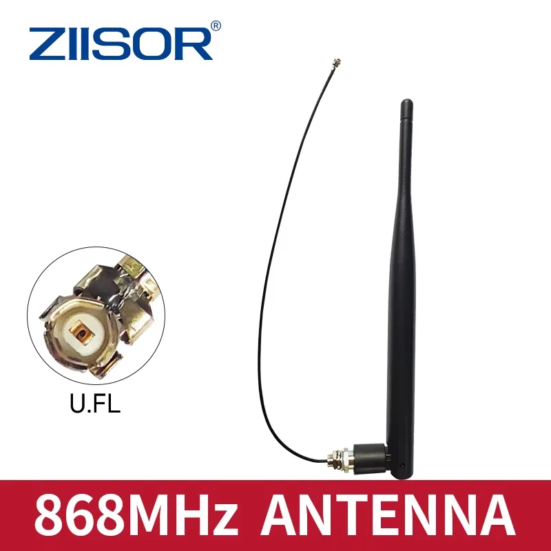 LoRa 868 MHz Antenne Integrierter U.FL für 868 MHz Antennen mit Kabel U.FL für LoRaWAN Modul Motherboard 20 cm für EU868 MHz