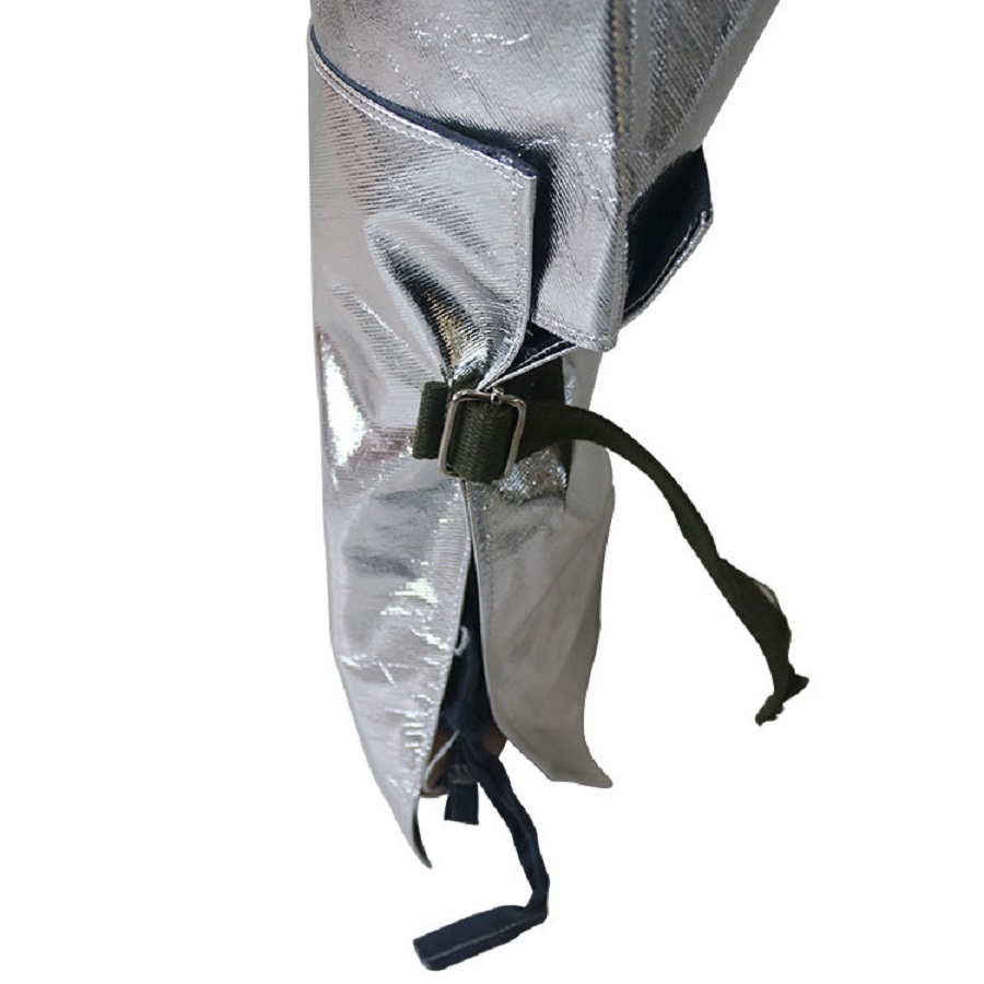 Ganzkörperschutz, feuerfest, 1000-Grad-hitzebeständige Isolierung, Anti-Wärmestrahlung, aluminisierte Kleidung