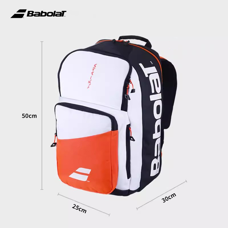 Original Babolat Tennis Backpack PURE STRIKE PURE AERO RAFA Professional Tennis Badminton Rackets Backpack for 2-3 Rackets