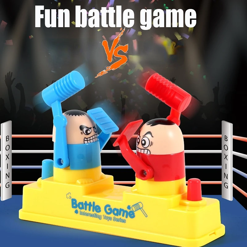 Hot divertente scherzo pratico lotta battaglia giocattolo antistress scherzo interazione gioco da tavolo gioco giocattoli regalo