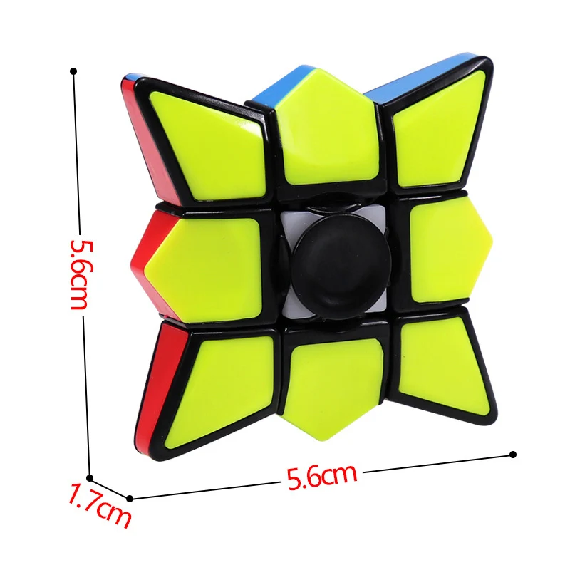 Cube Spinner ปลายนิ้ว Gyro Fidget Sensory ความเครียดบรรเทาปลายนิ้วของเล่น Antistress Hand Spinner โต๊ะผู้ใหญ่ Gyroscope ของเล่นของขวัญ