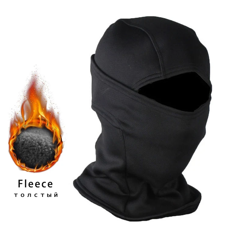 겨울 양털 따뜻한 위장 유지 Balaclava 폴라 플리스 사이클링 풀 페이스 마스크 야외 오토바이 스키 헬멧 내부 캡 마스크