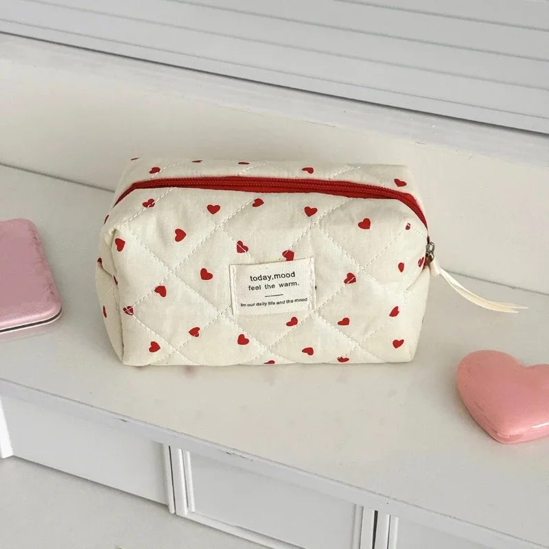 Large Capacity Women's Cosmetic Bags Cases Casual Ladies Small Storage Bag with Zipper Female Travel Clutch Bag Small Handbags