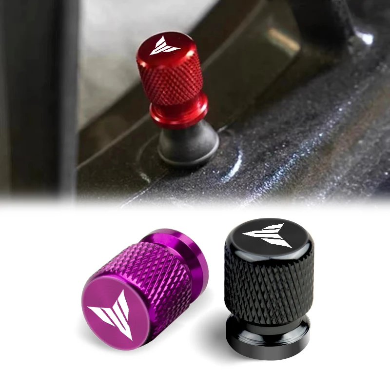2 Stuks Motorfiets Accessoires Voor Yamaha MT09 MT07 MT10 MT03 Tracer 900 700 XSR700 XSR900 Ventiel Air Poort Stem Cover caps