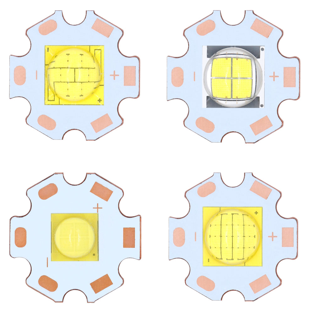 LED COB Taschenlampe Perle DC3V/6V/24V XHP70/90 XHP110 18W 30W 36W 45W 72W Für Taschenlampe Auto Licht Tauchen Lichtquelle Kühles Weiß