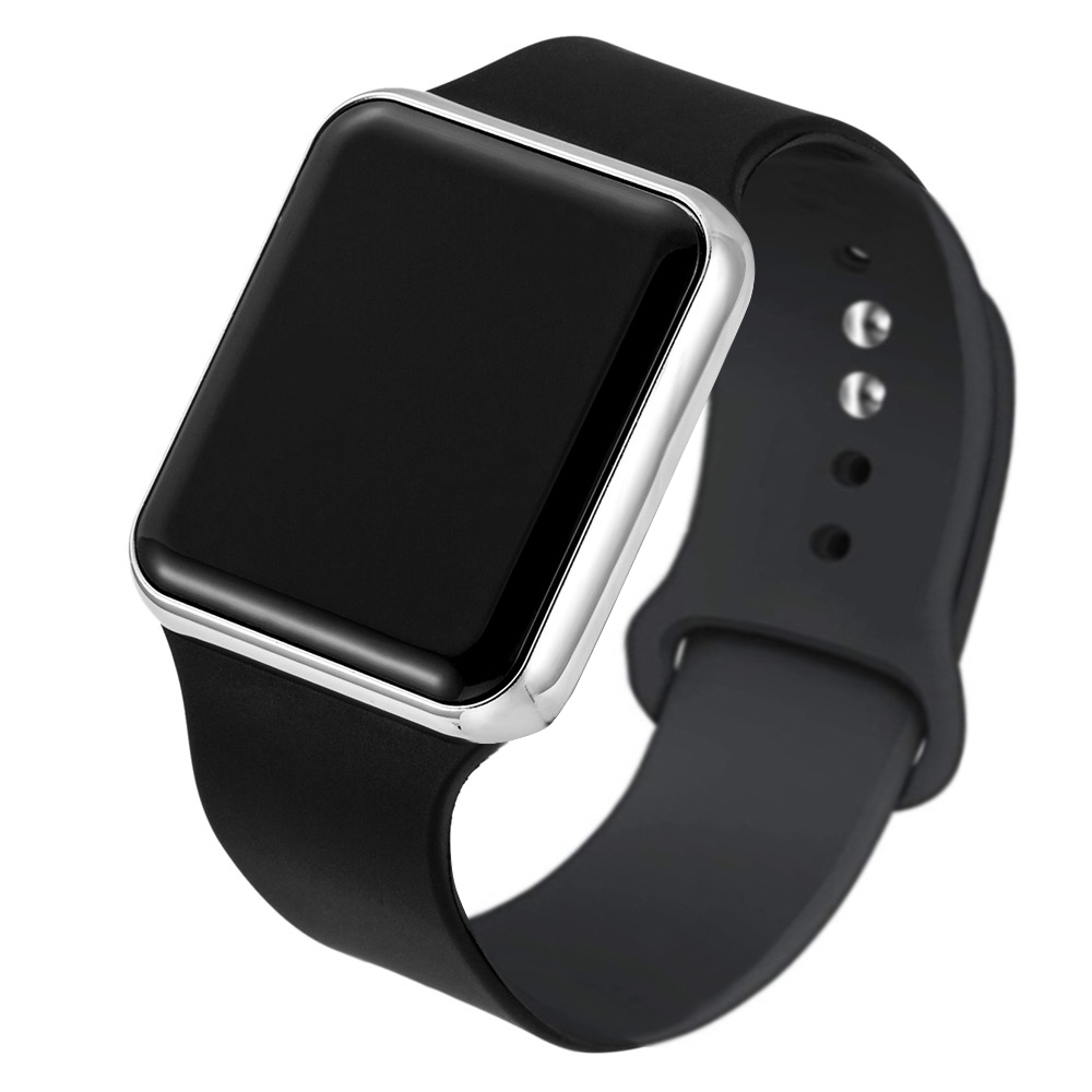 Led digital esporte silicone crianças relógio moda casual ao ar livre display eletrônico relógios simples crianças meninas meninos presente relógio reloj