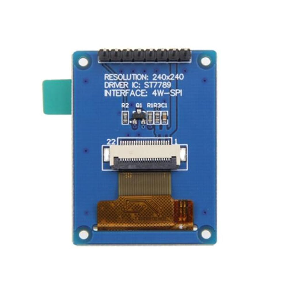 1.54 Inch 1.54" Full Color TFT Display Module HD IPS LCD LED Screen 240x240 SPI Interface ST7789 for Arduino