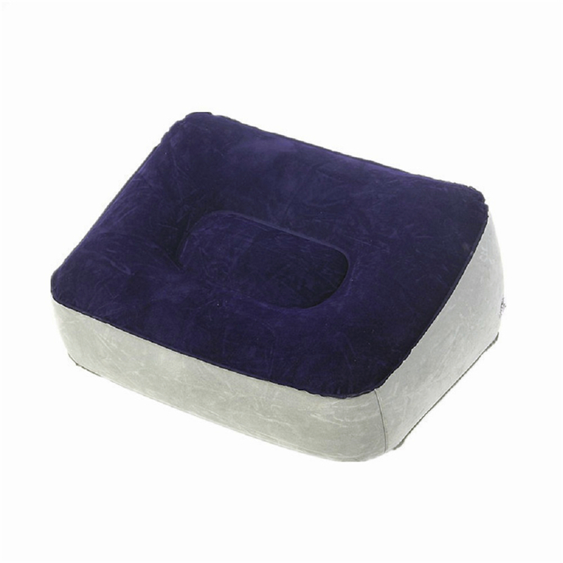 Cuscino gonfiabile per poggiapiedi in PVC per viaggi, ufficio, casa, gambe, piedi rilassanti, strumenti sotto il cuscino d'aria per poggiapiedi da scrivania