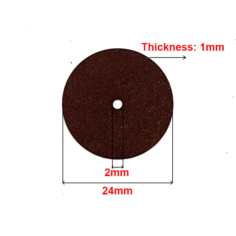 37個24ミリメートルガラス繊維強化ミニドリル切削ディスクdremelアクセサリーためにホイールを遮断研磨工具ロータリーツール