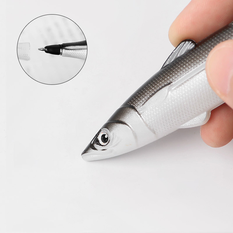 ジェルボールペン0.5mm、1パーツ、キュート、オーシャン、魚、クリエイティブ、オフィス、ギフト、学用品、文房具、カワイイ