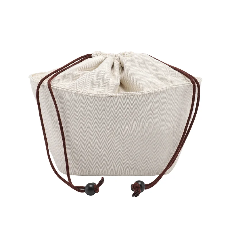 Drawstring bag organizer insert shoulder strap for Basket Picotin straw woven bag support inner liner bags accessories