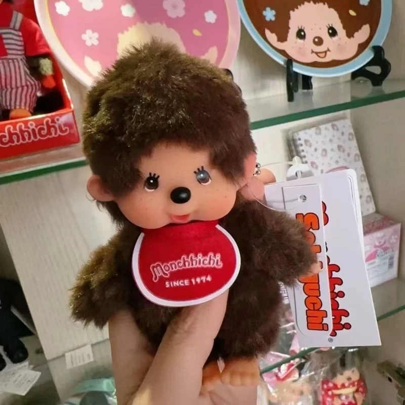 Аниме Monchhichi кулон плюшевая кукла-милый персонаж мультфильма стоячая трансформация коготь машина игрушка несколько вариантов Availab