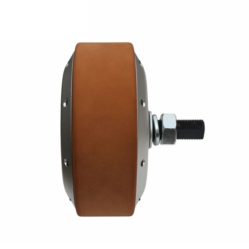 ZLTECH 8inch 48V 8.5A 800W 300kg Load Waterproof Single Axis Double BLDC Wheel Hub Motor With 12bit Encoder For Handling Robot