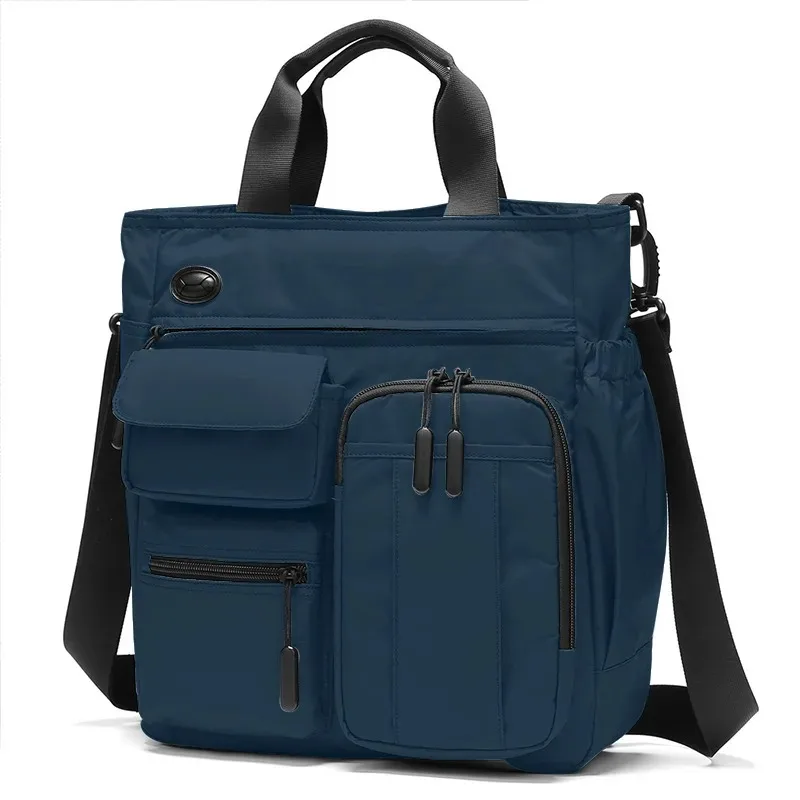Borsa a tracolla da lavoro borsa a tracolla diagonale multifunzionale da 14 pollici per tablet e documenti da uomo borsa a tracolla diagonale per il tempo libero
