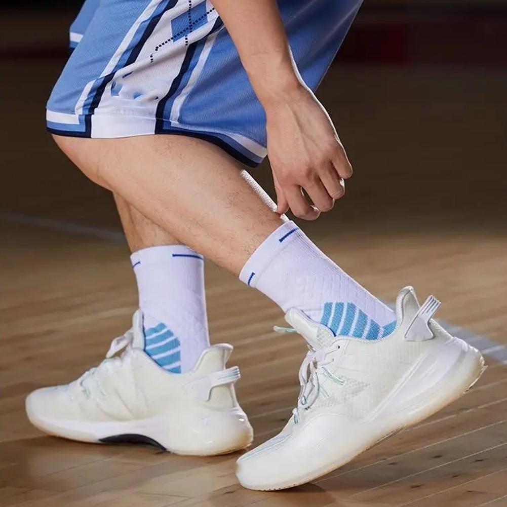 Toalla deportiva de alta calidad para hombre, calcetines de baloncesto, parte inferior práctica, profesional, tubo largo, tubo medio, Elite, para correr, 2,0