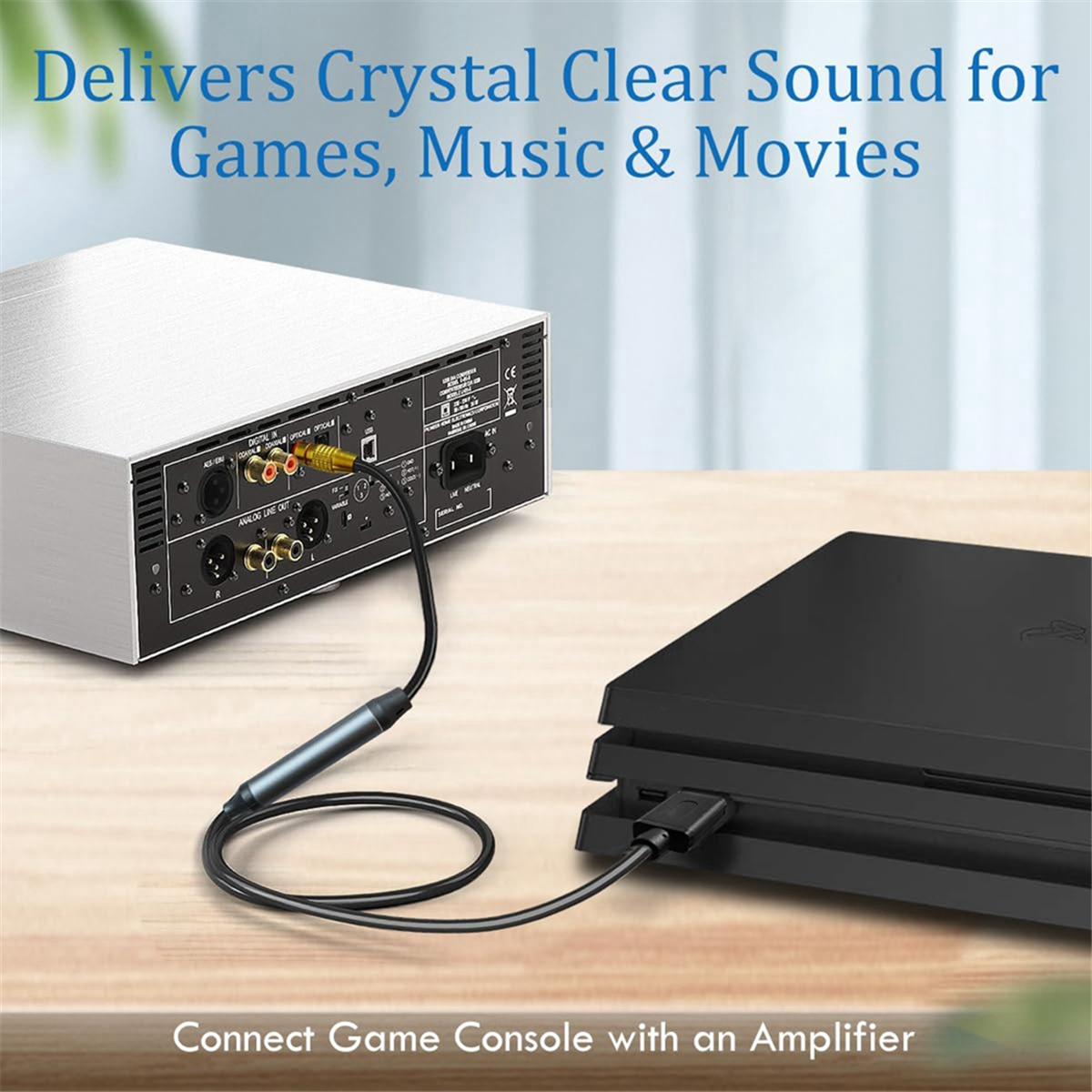 BABQ USB vers adaptateur Audio optique USB A vers Fiber optique Audio SPDIF connexion de Port câble convertisseur Audio pour ordinateur portable