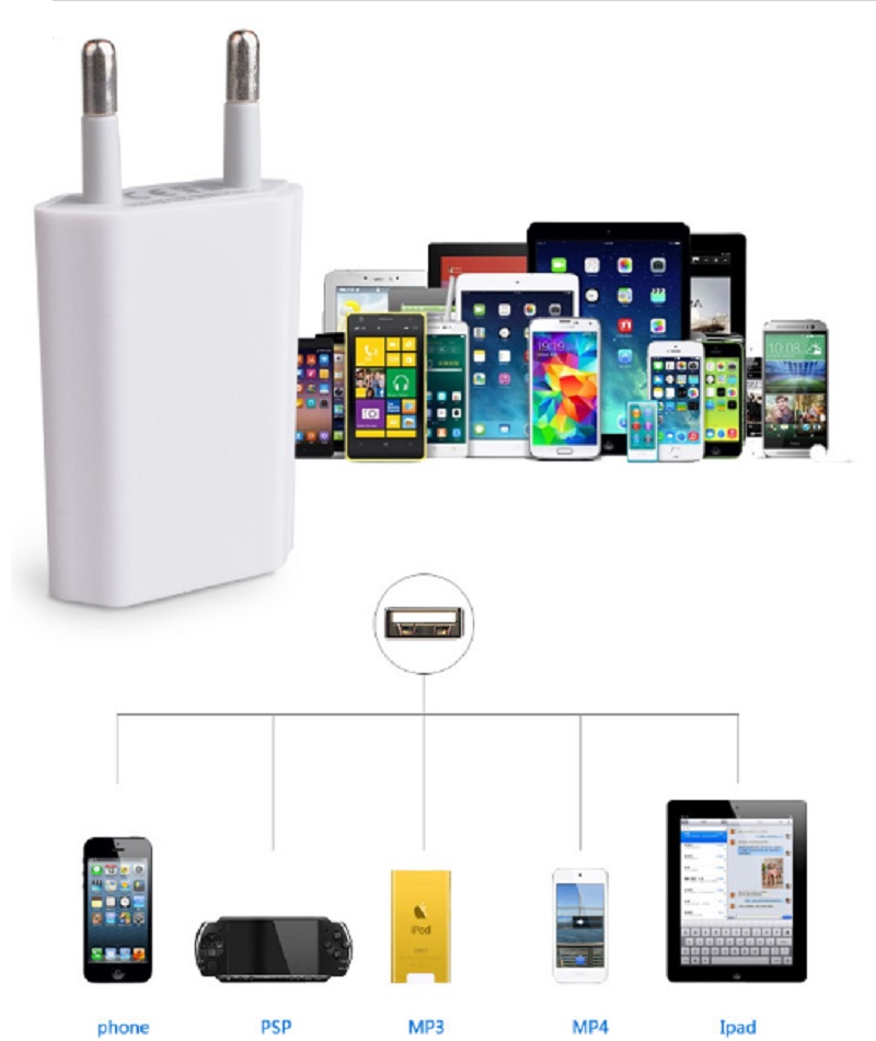 USB-адаптер для зарядного устройства для iPhone 13 12 11 Pro Samsung, зарядка мобильного телефона для Xiaomi AC, настенный адаптер питания с вилкой европейского стандарта для Huawei